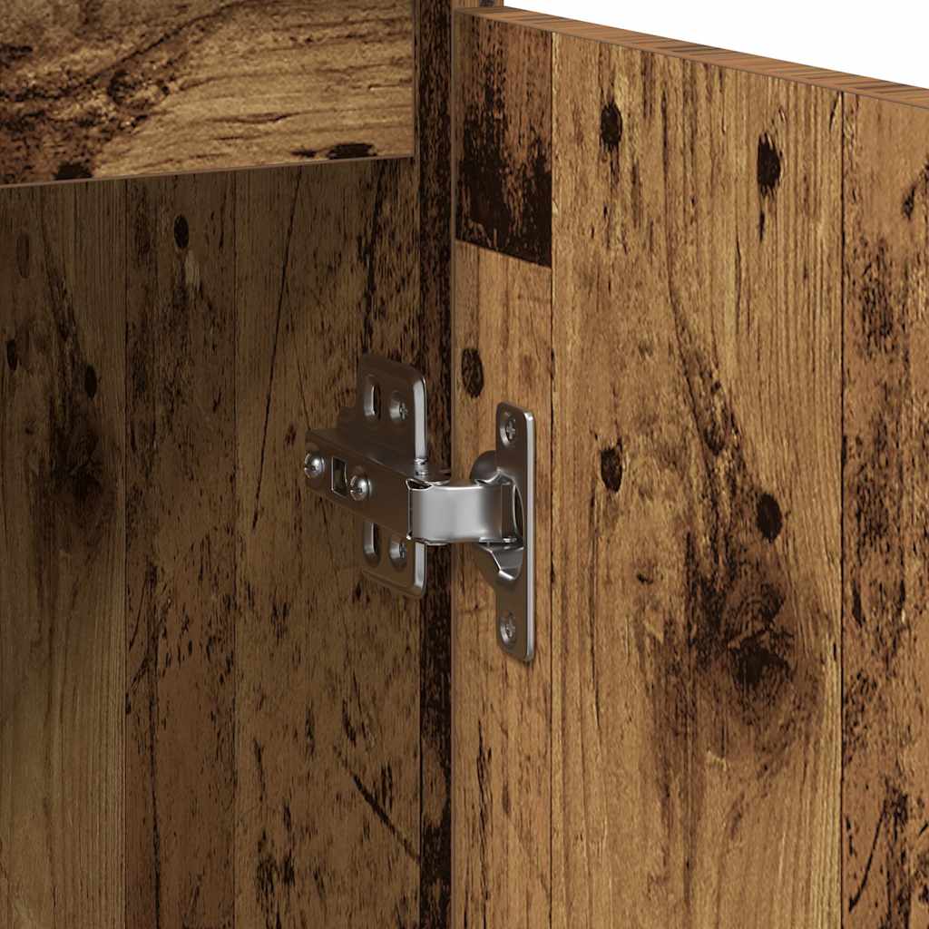 Sideboard Old Wood 29,5x34x76 cm Engineered Wood