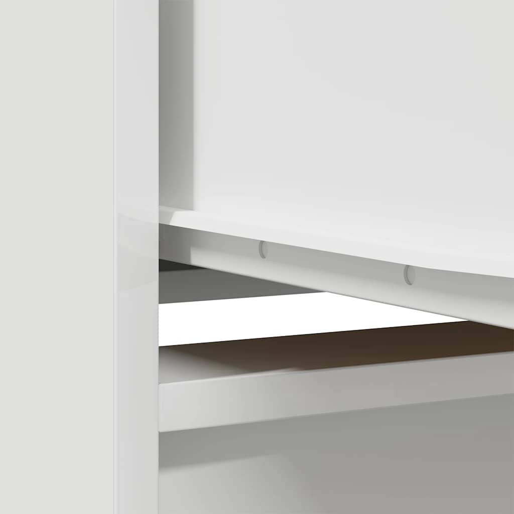 Highboard White 29,5x34x119,5 cm Engineered Wood