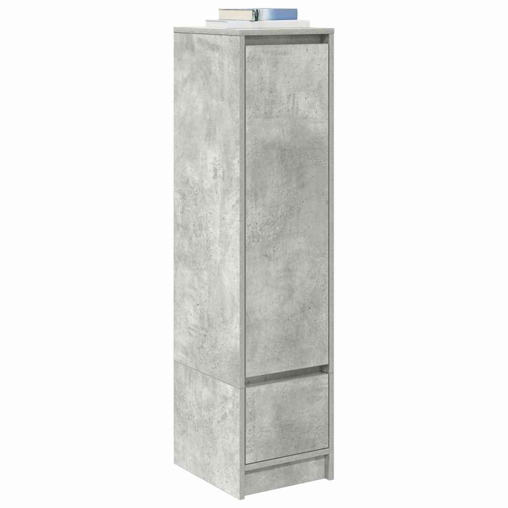 Highboard Concrete Grey 29,5x34x119,5 cm Engineered Wood