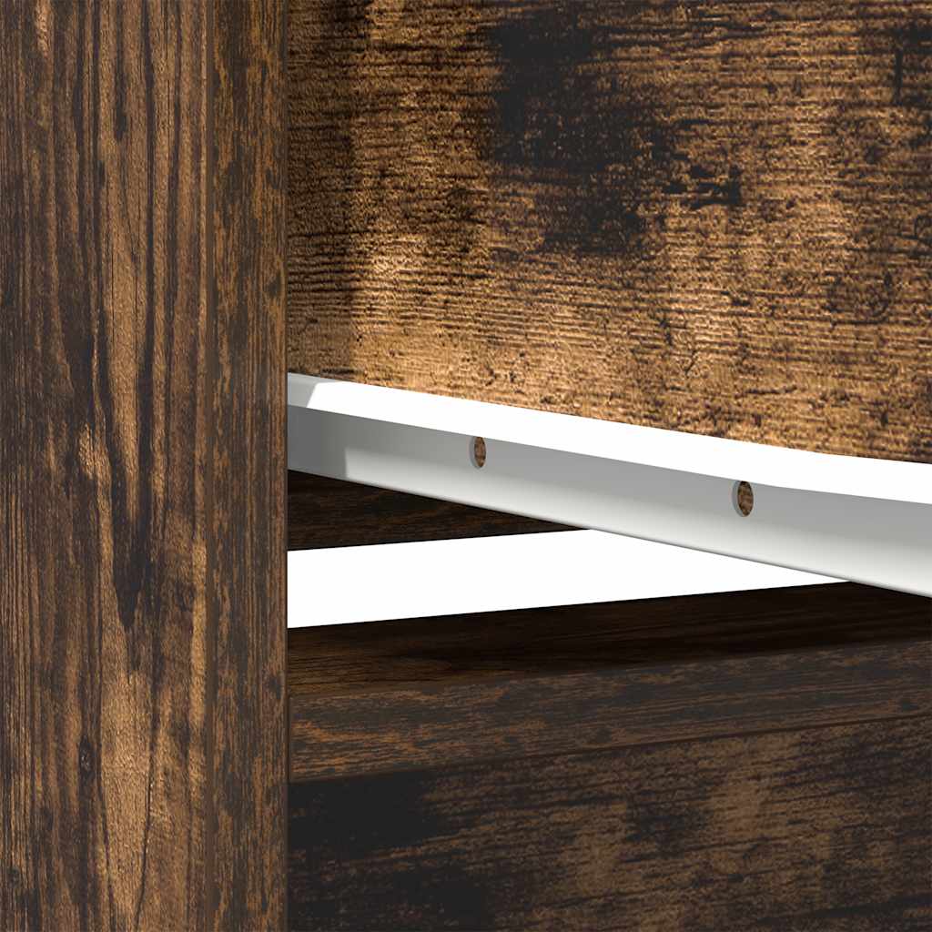 Highboard Smoked Oak 29,5x34x119,5 cm Engineered Wood