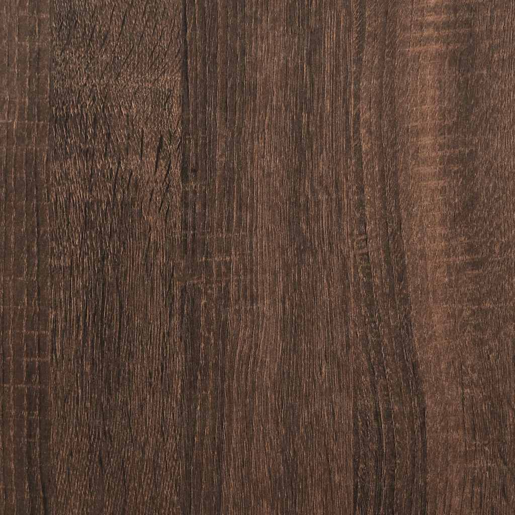 TV Cabinet Brown Oak 40x35x54 cm Engineered Wood