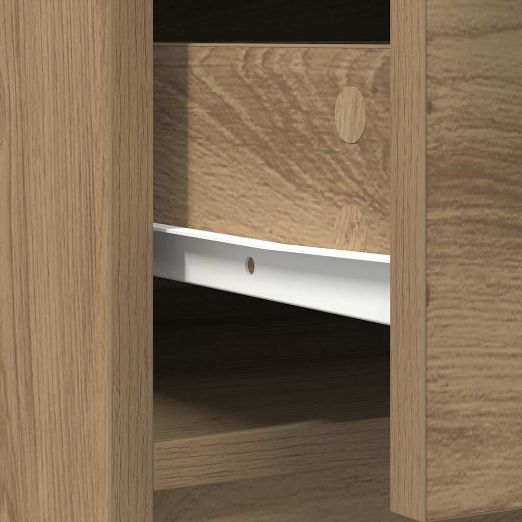 Sideboard with Drawers and Doors Artisan Oak 70,5x34x74,5 cm
