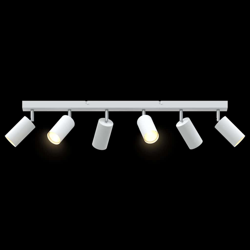 vidaXL Ceiling Spotlight White 73 x 5.5 x 16.5 cm Steel