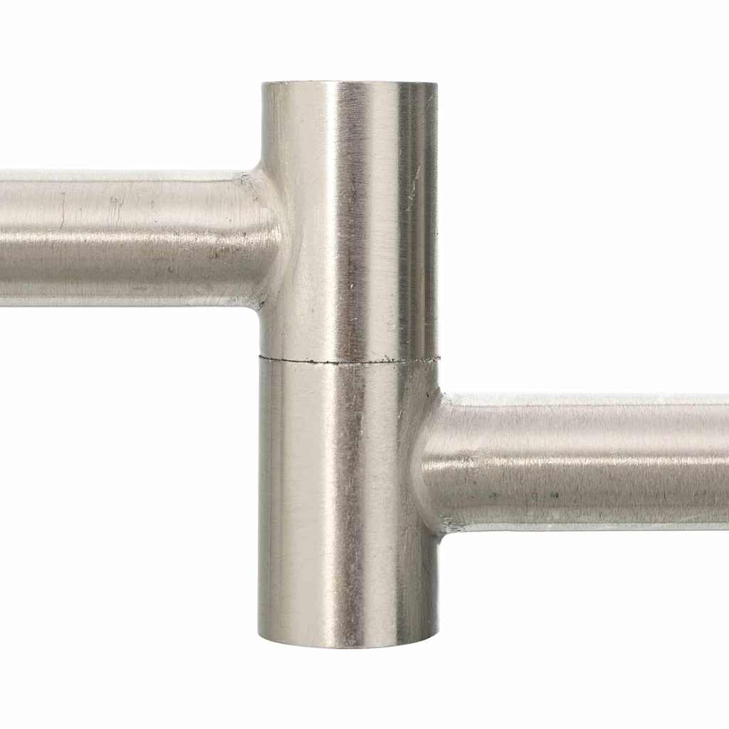 vidaXL Ceiling Spotlight Brushed Nickel 176.5 x 9.5 x 14 cm Steel