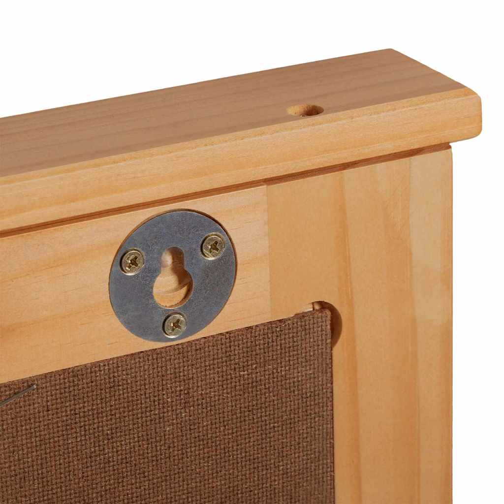 Bathroom Furniture Set VIGO 3 pcs Honey Brown Solid Pine Wood