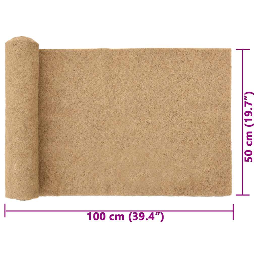 Jute Mat for Rodents 0.5x1 m 5 mm