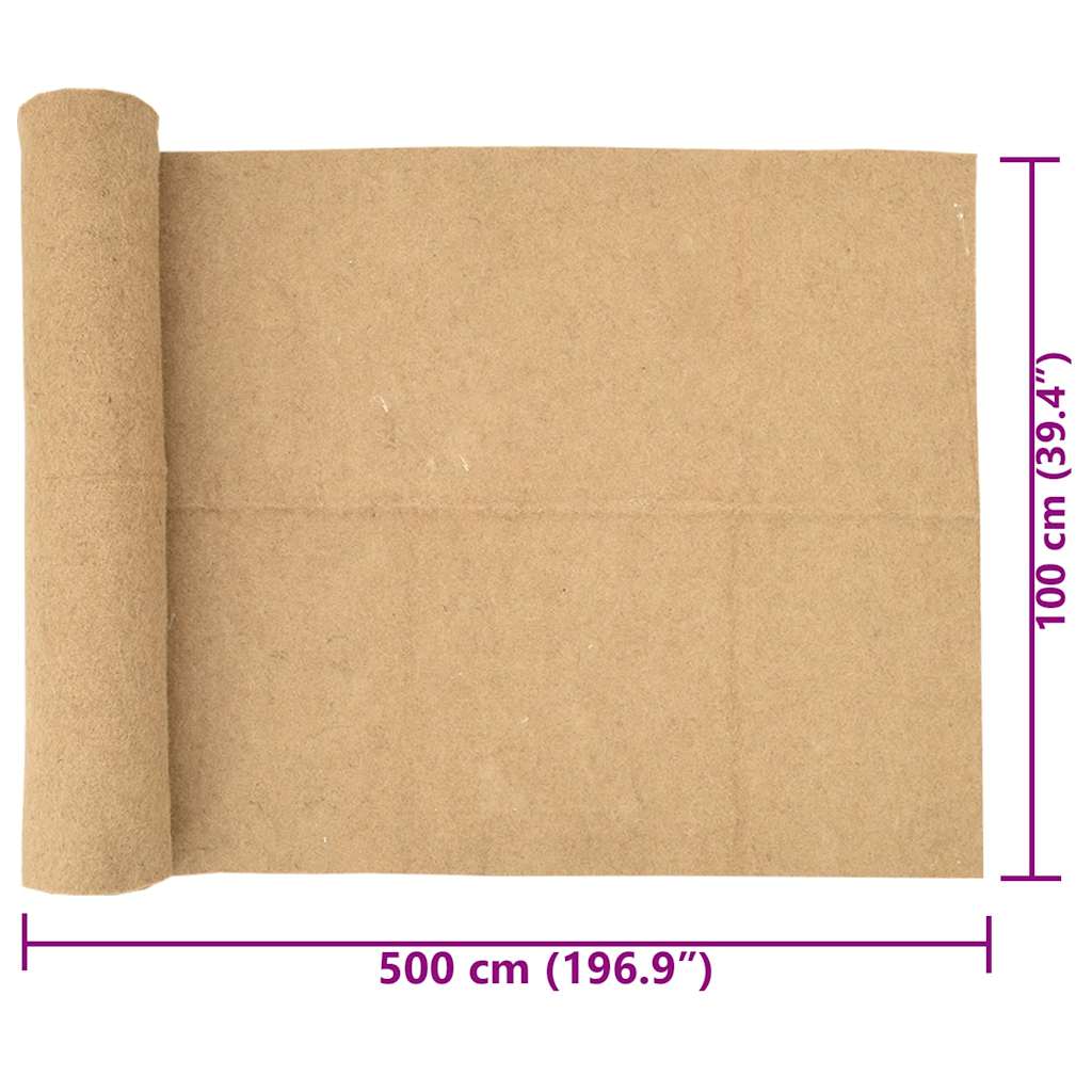 Jute Mat for Rodents 1x5 m 5 mm