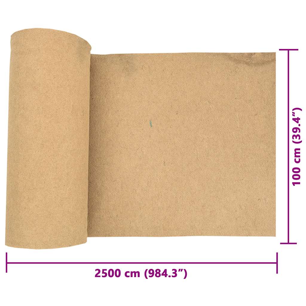 Jute Mat for Rodents 1x25 m 5 mm
