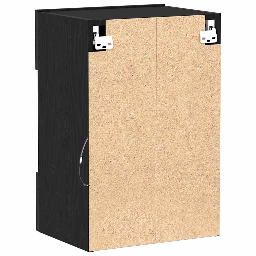 TV Cabinet Set 2 pcs Black 40 x 30 x 60.5 cm Engineered Wood