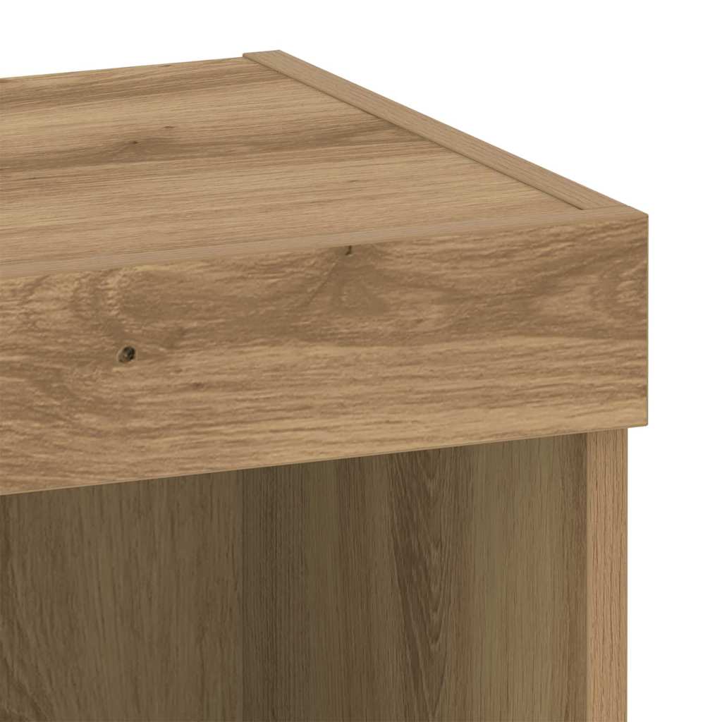 TV Cabinet Set with LED 2 pcs Artisan Oak 40 x 30 x 30 cm