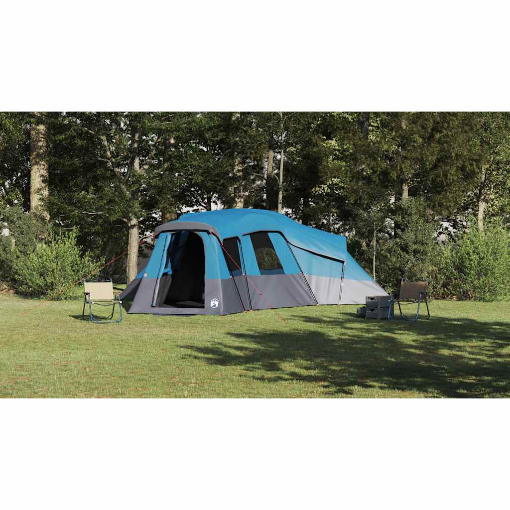 Family Tent with Roof Blue 762 x 655 x 218 cm Taffeta