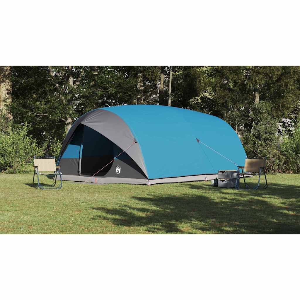 Tunnel tent with Roof Blue 500 x 348 x 200 cm Taffeta