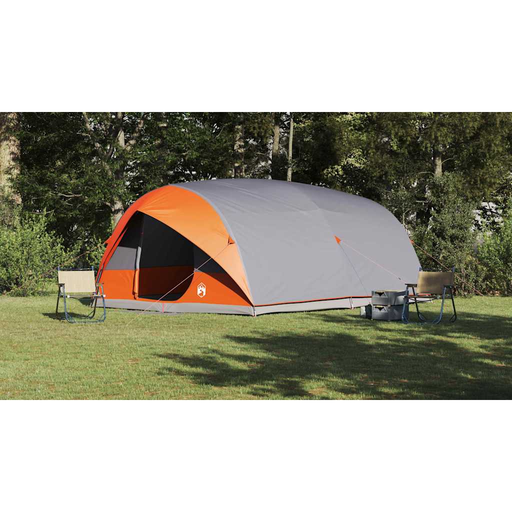 Tunnel tent Grey and Orange 500 x 348 x 200 cm Taffeta