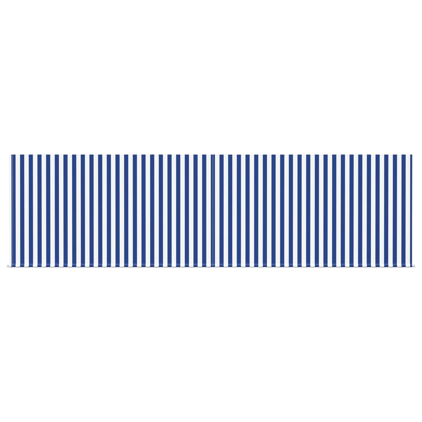 Retractable Awning Manual Blue and White 400 x 300 cm
