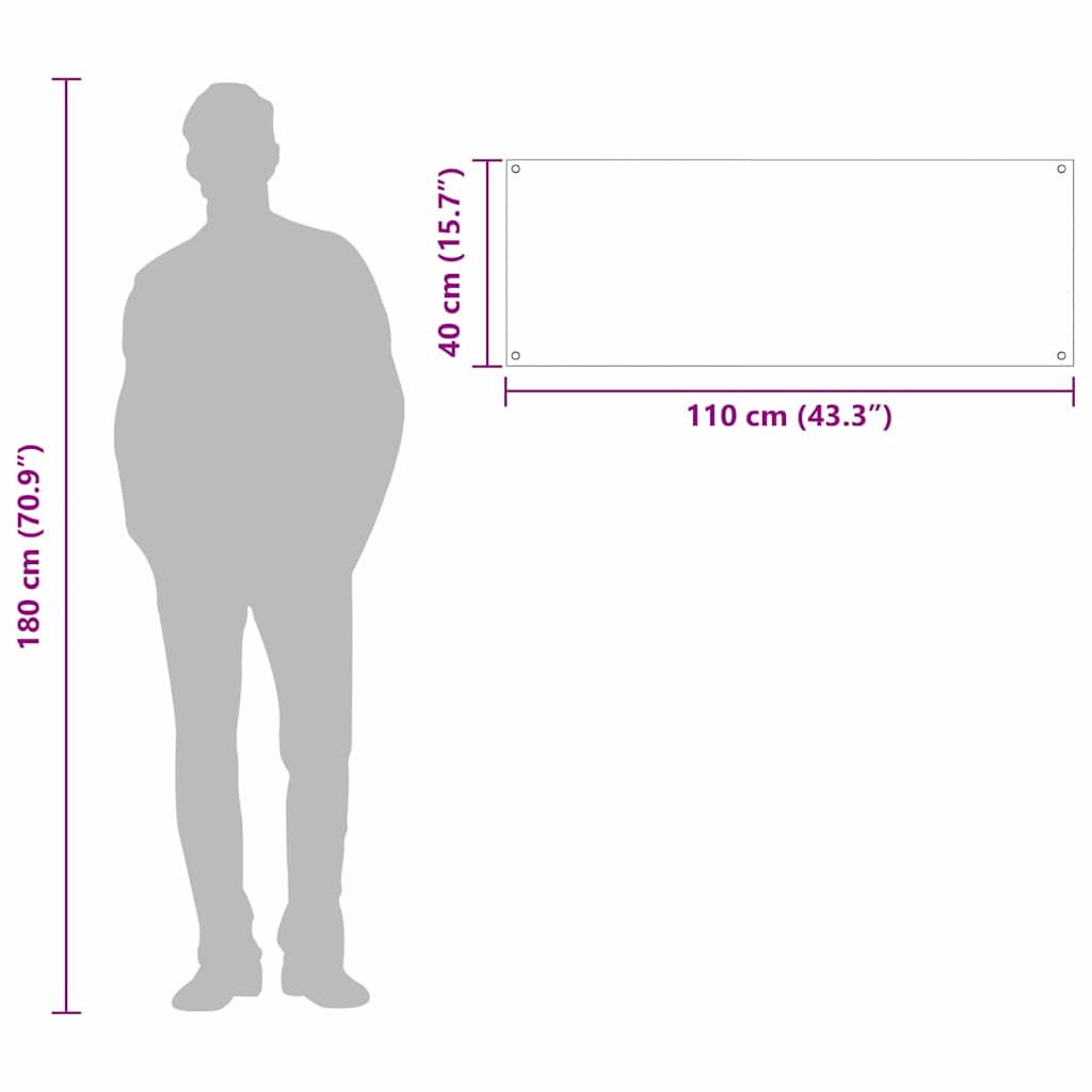 vidaXL Kitchen Backsplash White 110 x 40 x 0.6 cm Tempered Glass