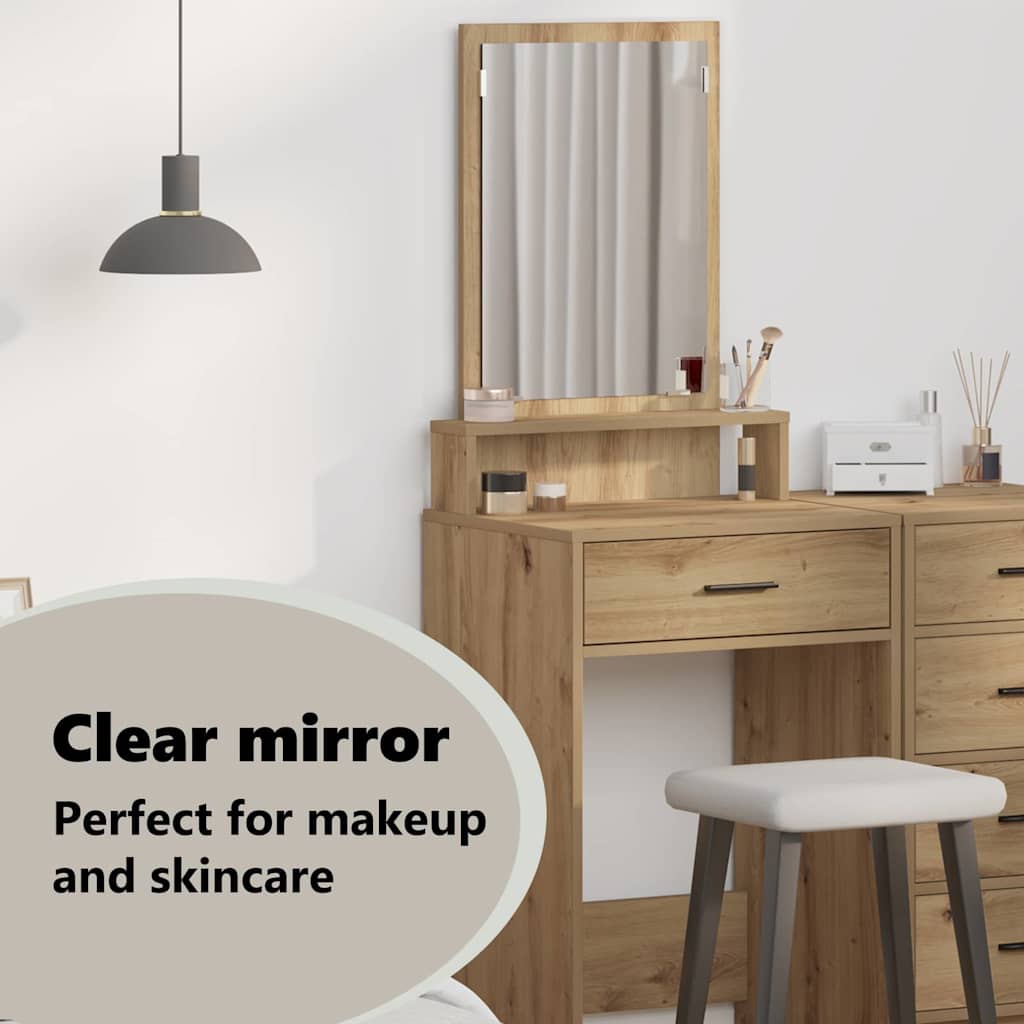 Dressing Table Artisan Oak 50 x 41 x 140 cm Engineered Wood