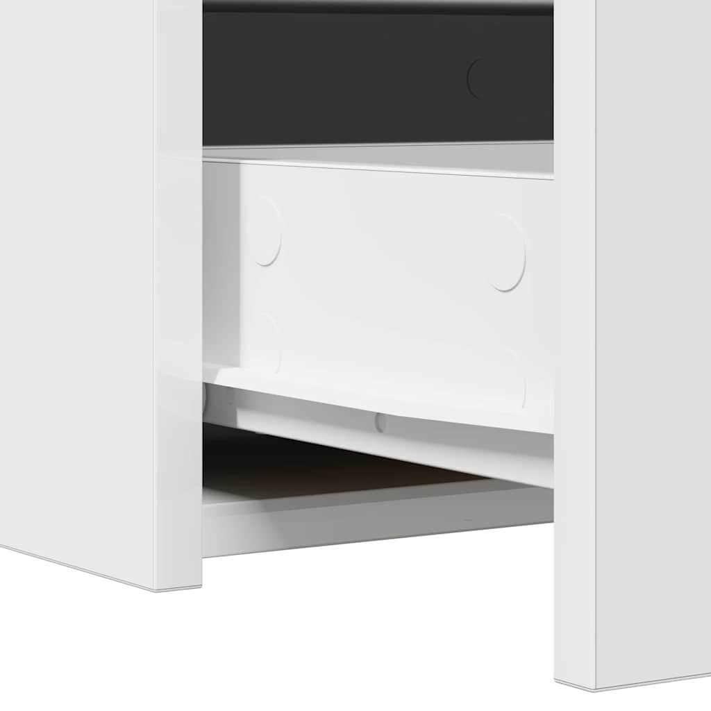 Dressing Table White 100 x 40 x 70 cm Engineered Wood