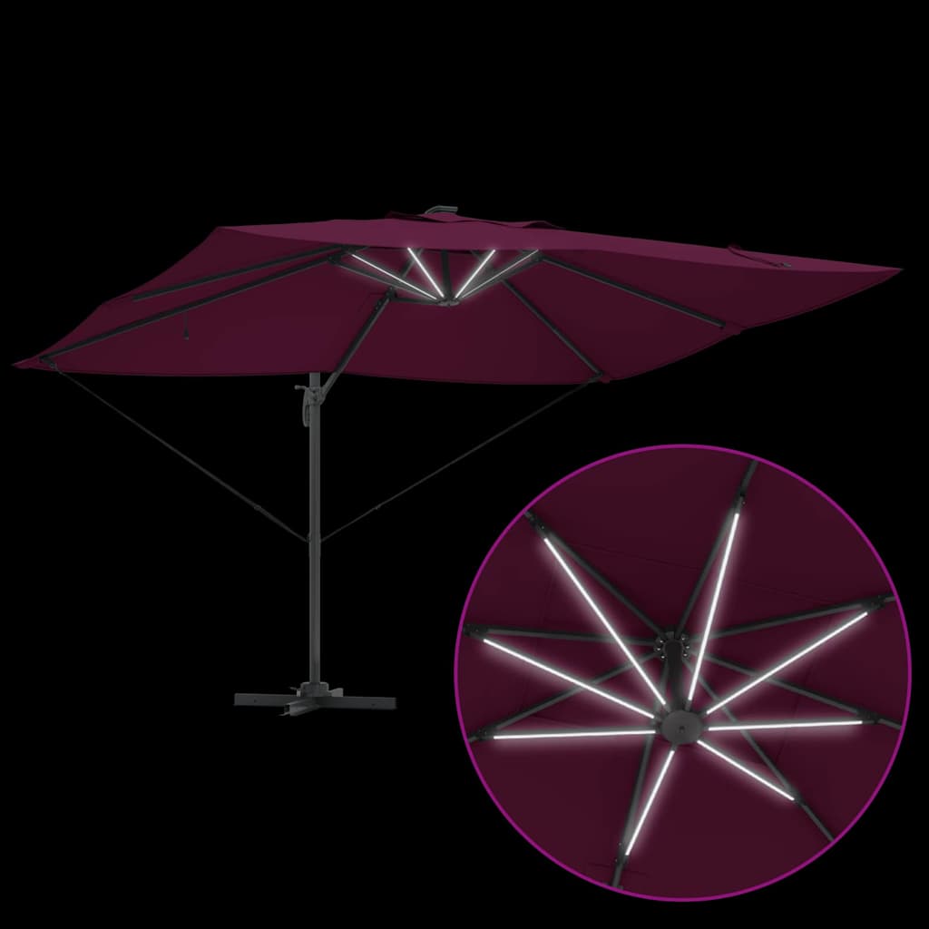 Umbrella 352 x 251 x 265 cm Polyester and Aluminium