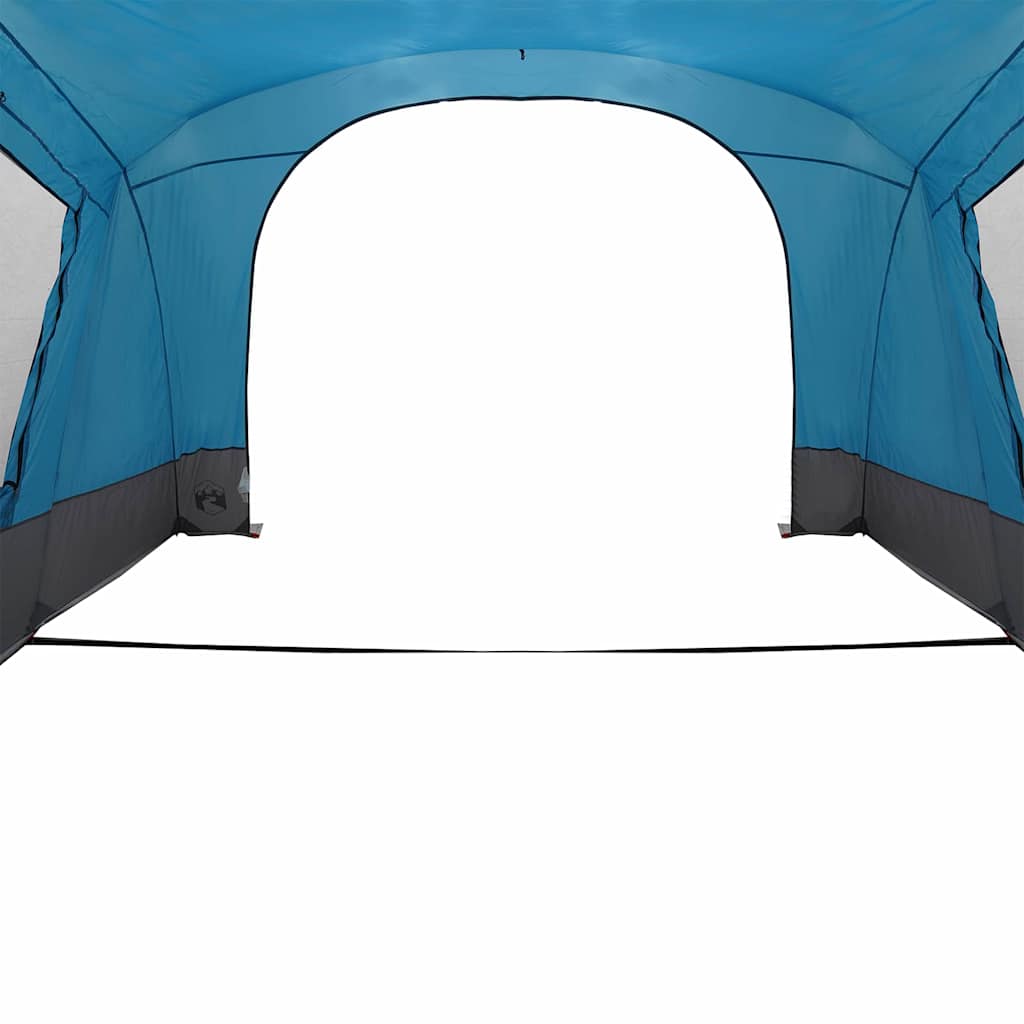 Caravan Tent 5-Person with Roof Blue 410 x 275 x 245 cm