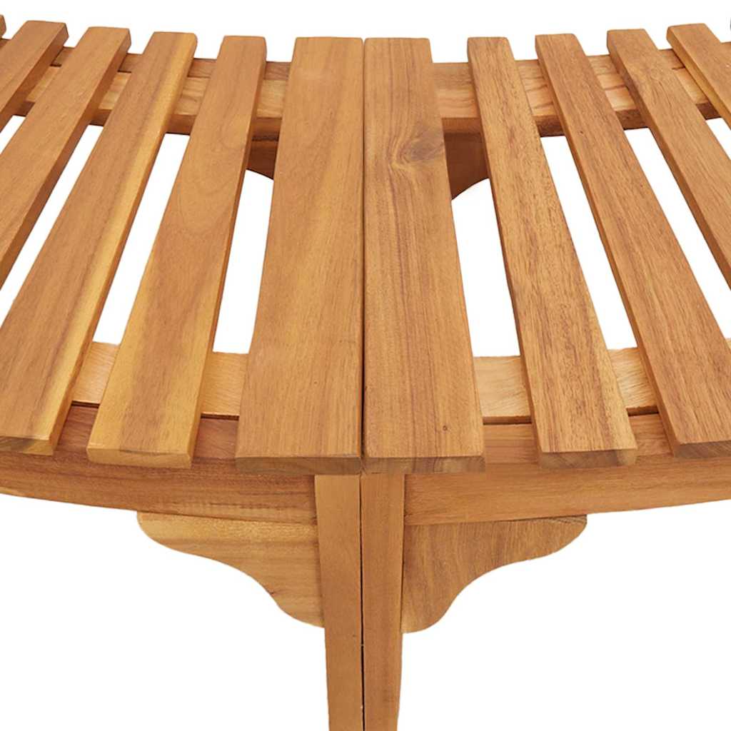 Hot Tub Surround Solid Acacia Wood Brown
