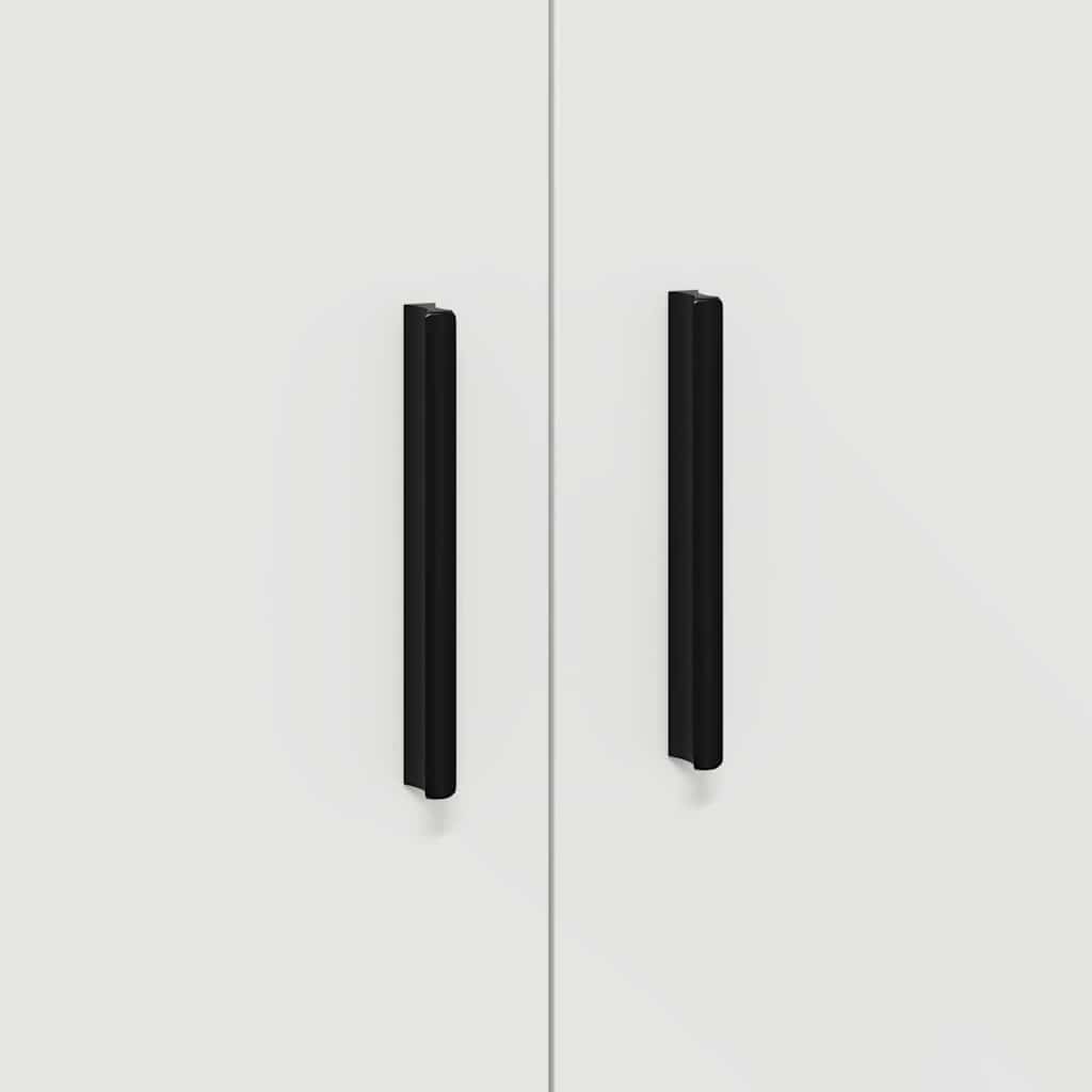 Storage Cabinet 2 pcs White 127 x 41 x 40 cm Engineered Wood