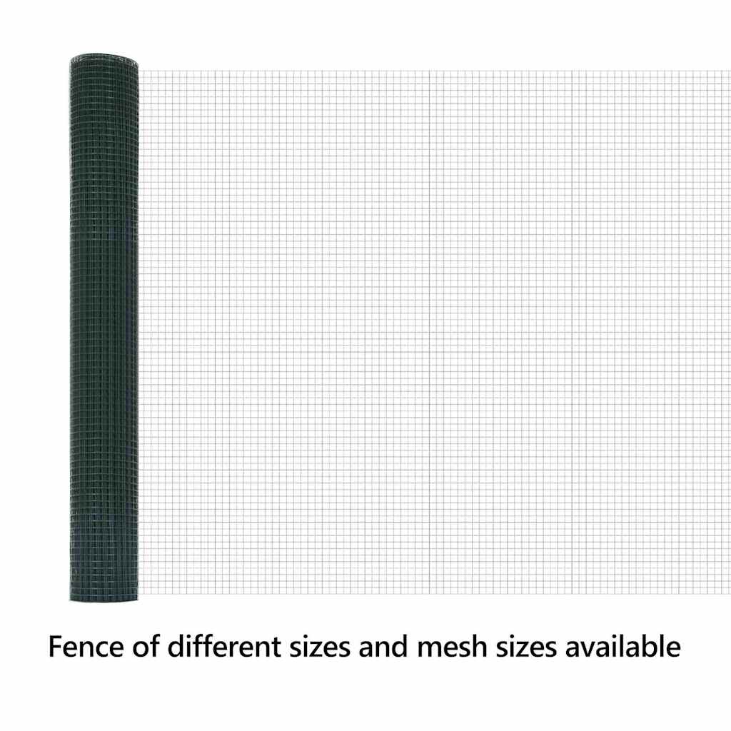 Welded Wire Fence Green