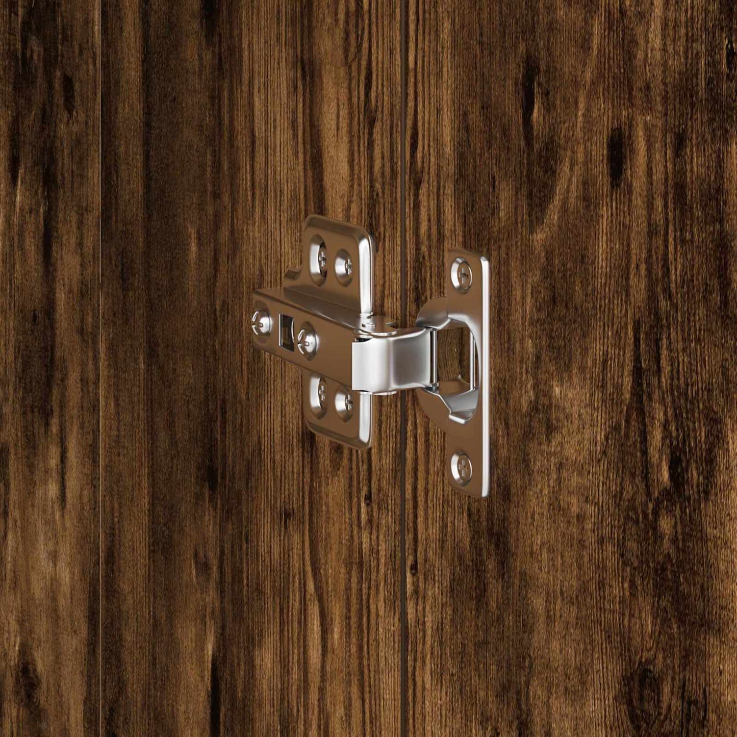 Desk Smoked Oak 133.5 x 50 x 124 cm 2 pcs