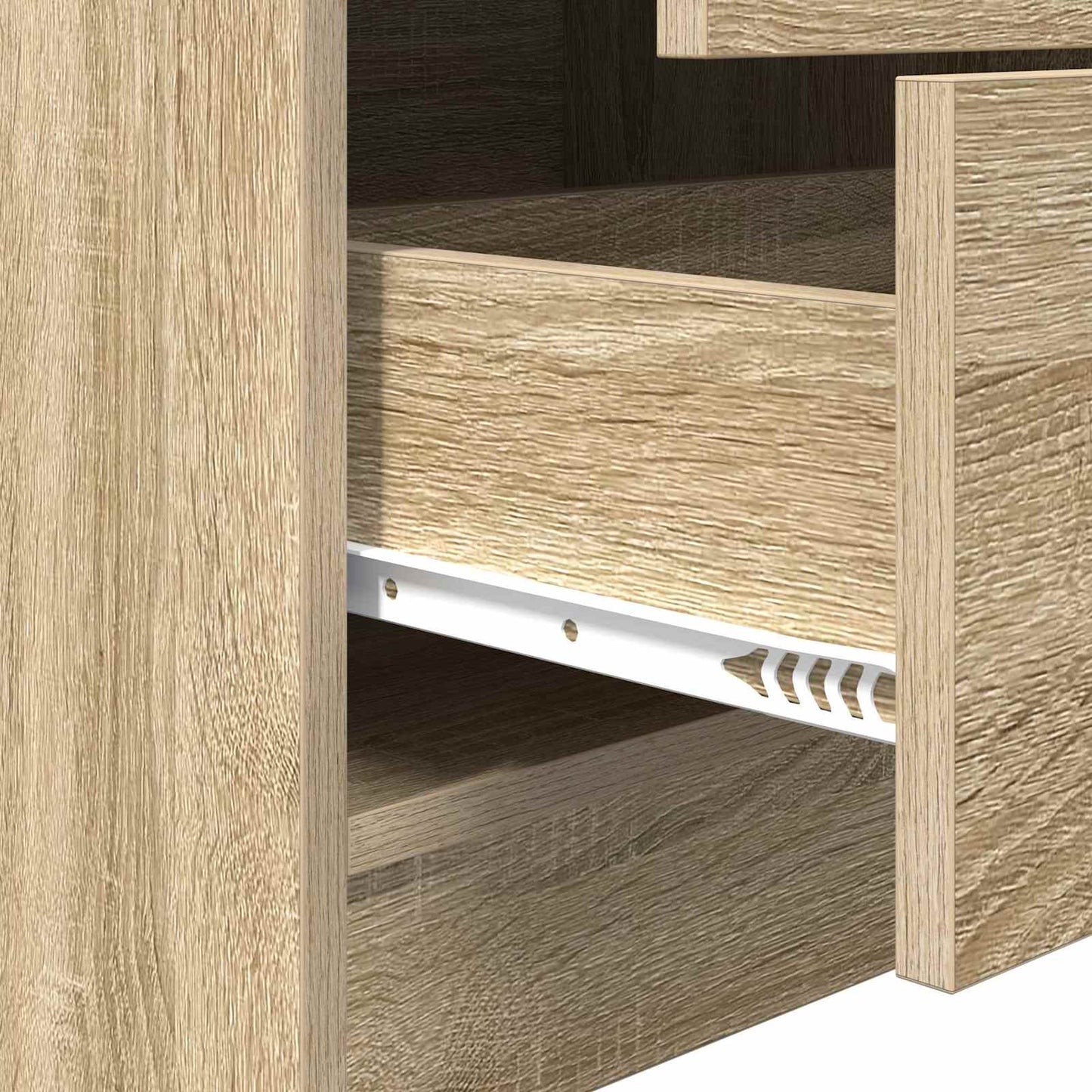 Desk Sonoma Oak 145.5 x 50 x 127 cm 2 pcs