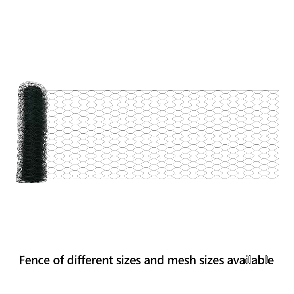 Hexagon Fence Green 0.5 x 50 m PVC