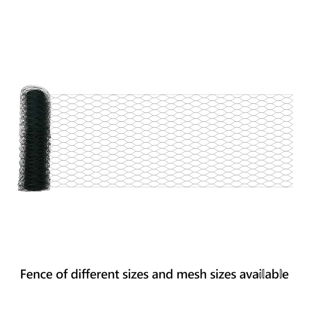 Hexagon Fence Green 0.8 x 50 m PVC