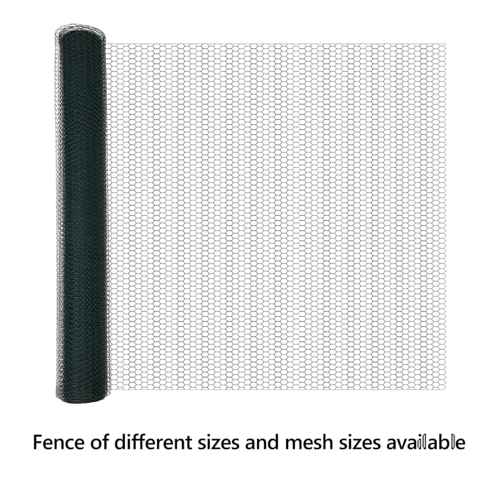 Hexagon Fence Green 1.2 x 50 m PVC
