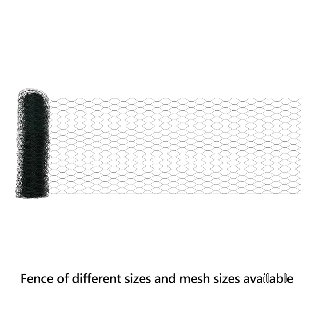 Hexagon Fence Green 0.8 x 100 m PVC