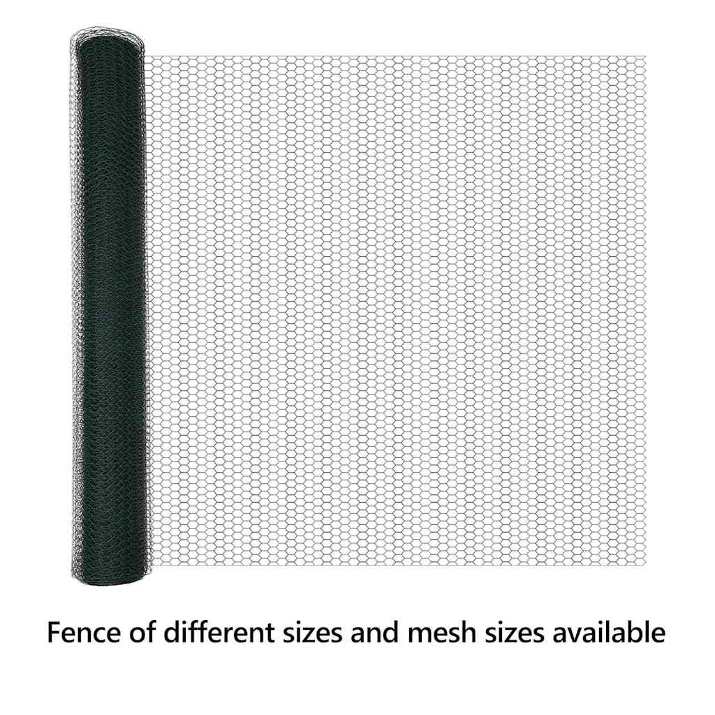 Hexagon Fence Green 1.2 x 100 m PVC
