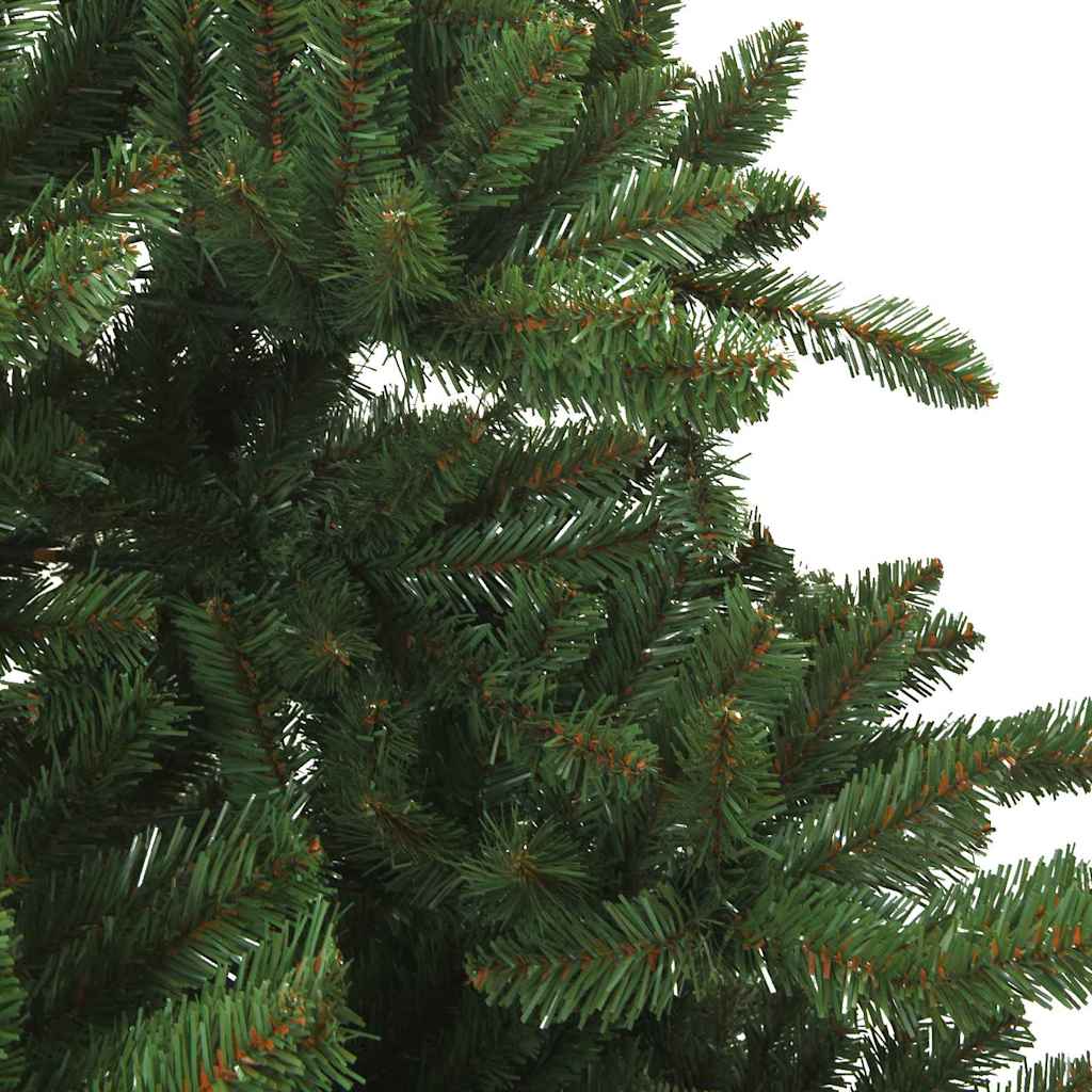 Artificial Hinged Christmas Tree Green 210 cm PVC