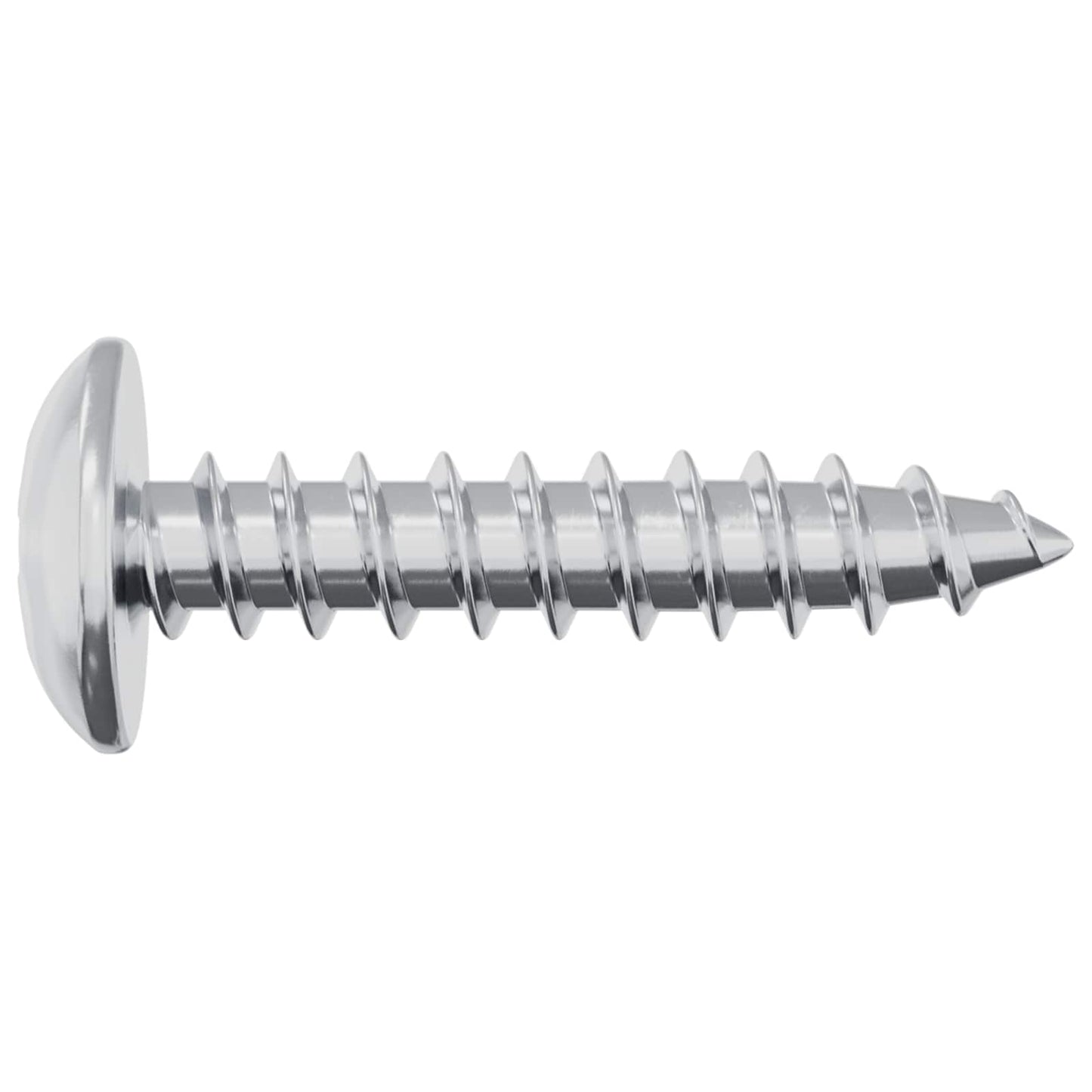 Wood Screws 10976 pcs Silver Steel