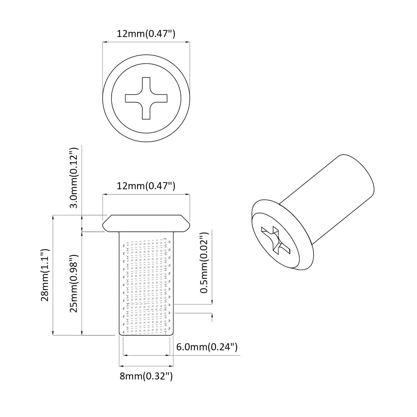 Lock Nut 2857 pcs Nickel Steel