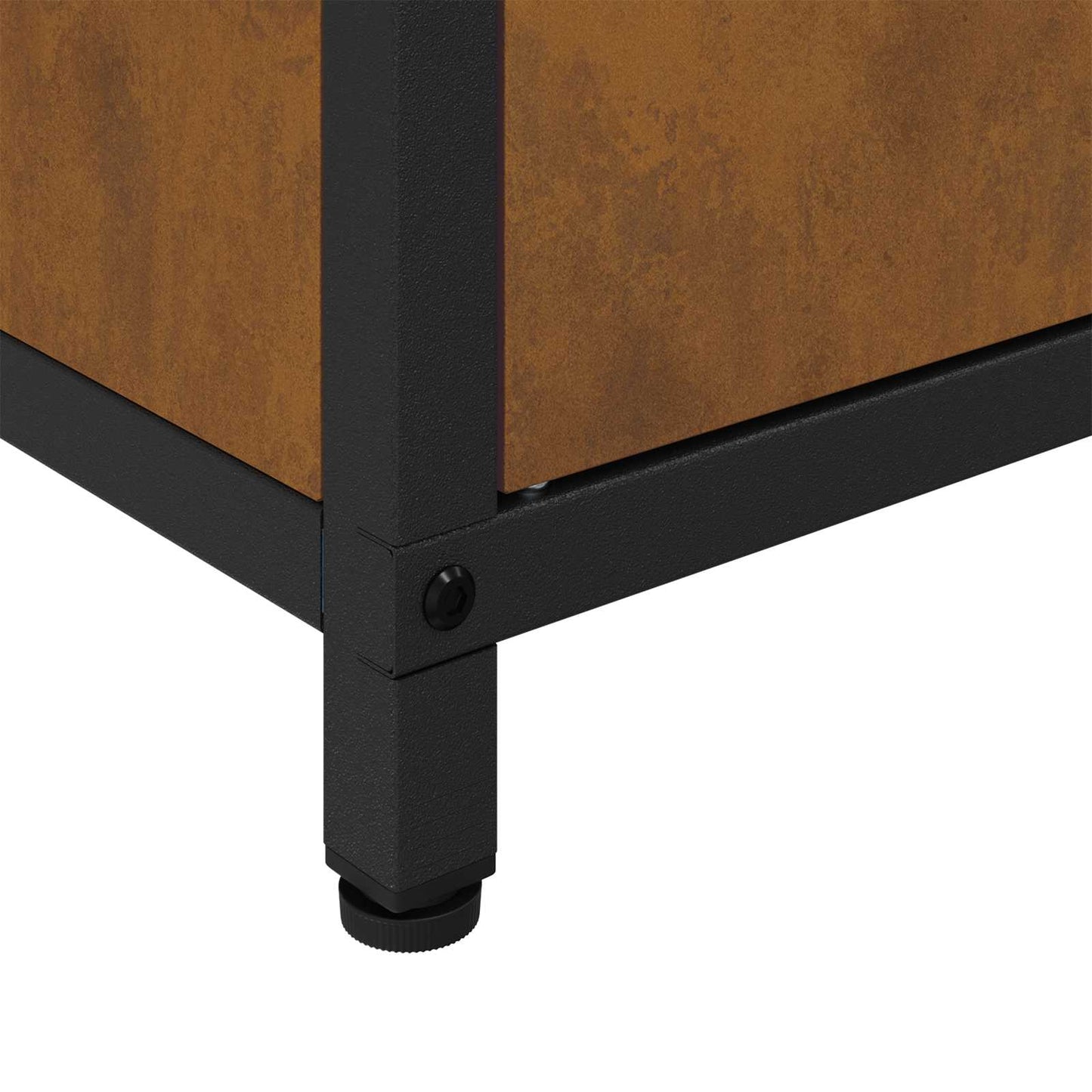 Kitchen Storage HATTEM Rusty 90 x 50 x 53 cm Steel