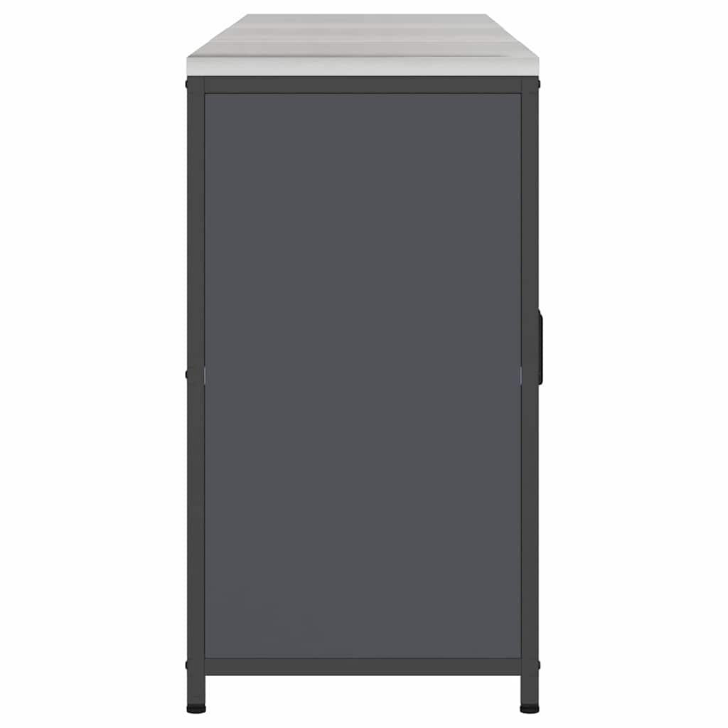 Kitchen Storage Set with Shelf Other 3 pcs Anthracite Steel