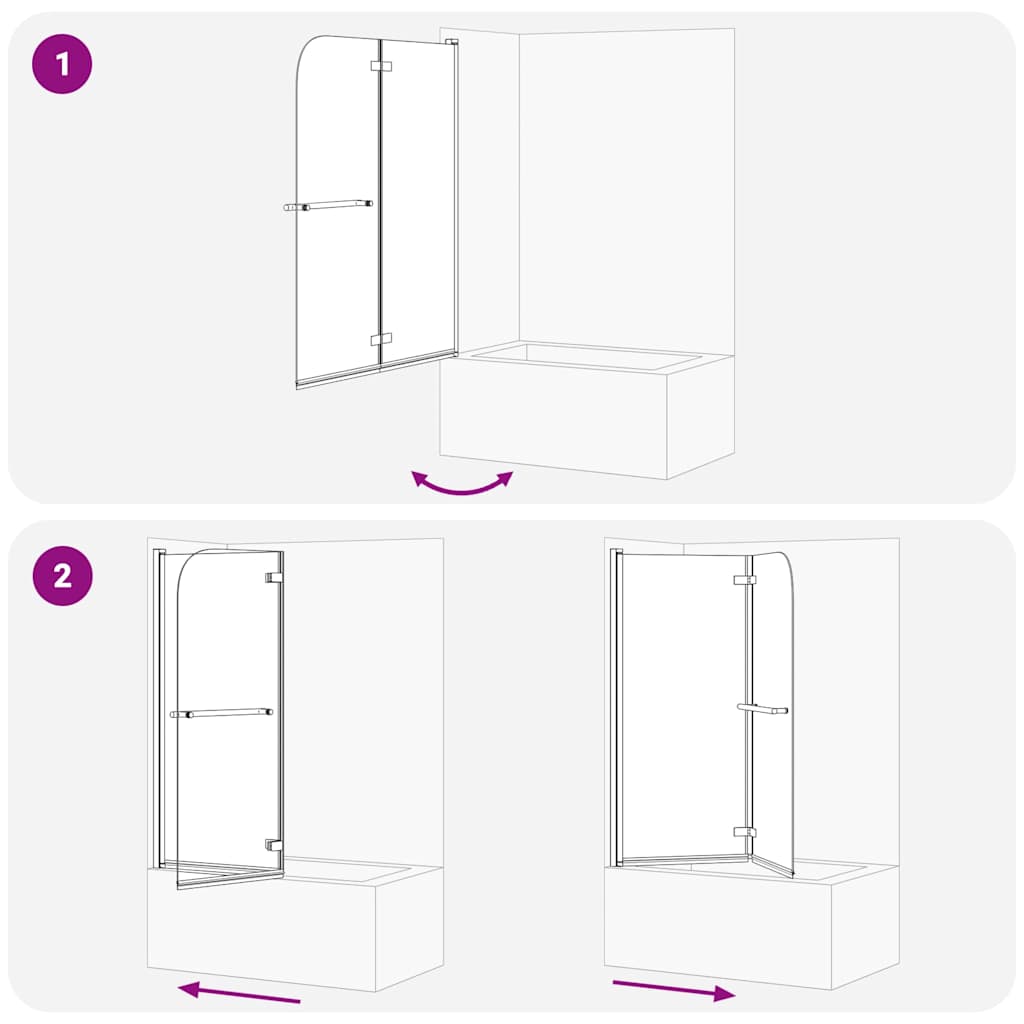 Shower Enclosure Transparent and Gold 120 x 140 cm