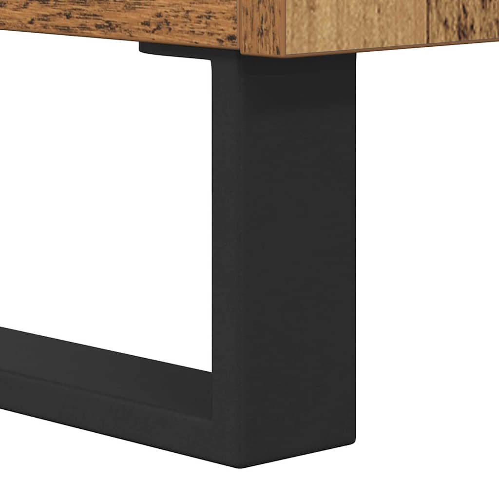 Sideboard Old Wood 69.5 x 34 x 90 cm Engineered Wood and Iron