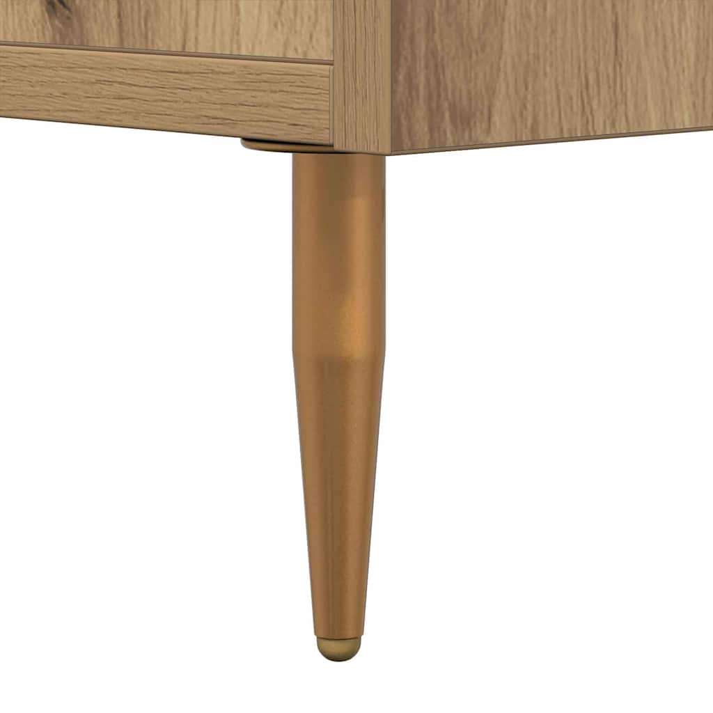 Bedside Table Brown 40 x 35 x 47.5 cm Engineered Wood