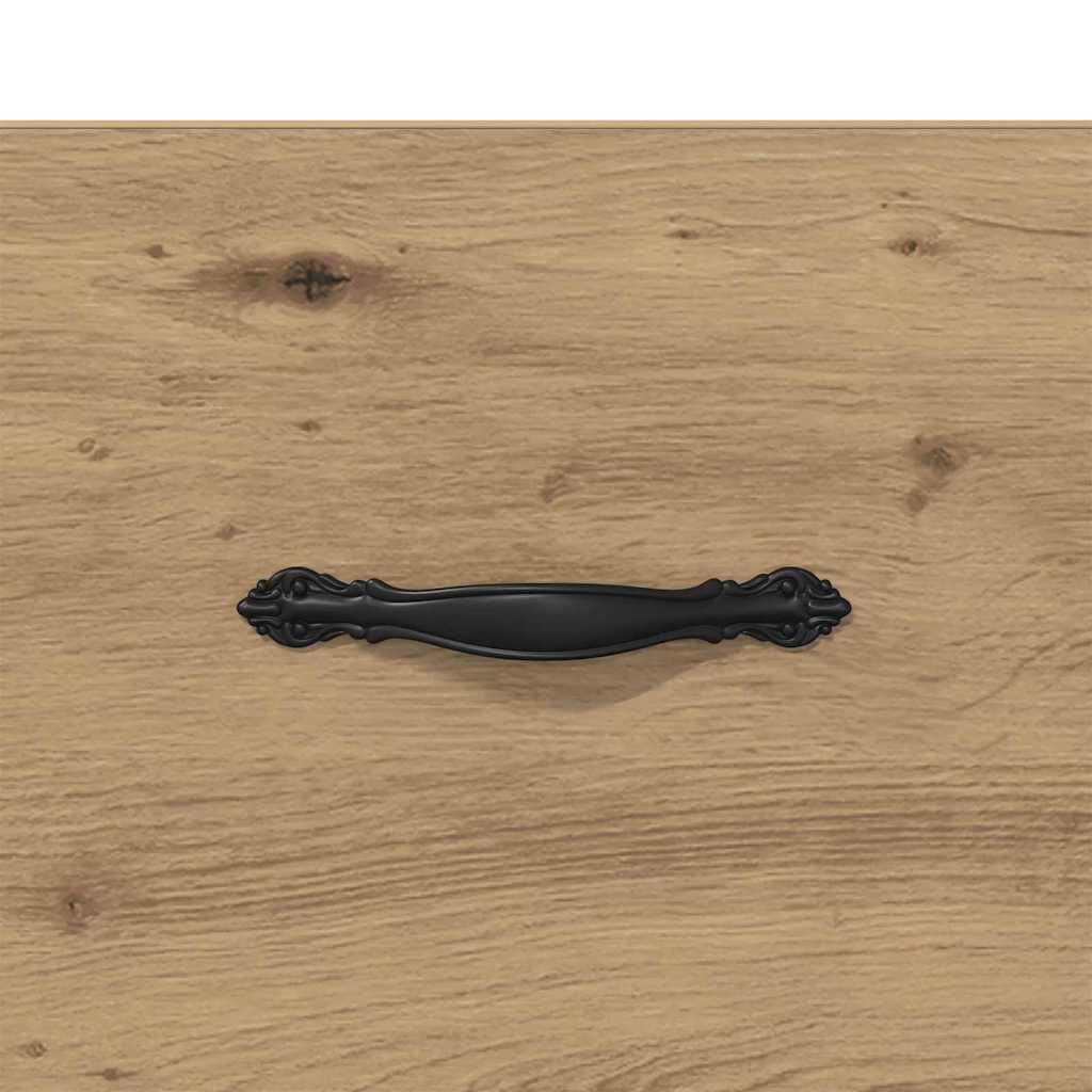 Bedside Cabinet with Drawer 2 pcs Artisan oak 35 x 35 x 20 cm
