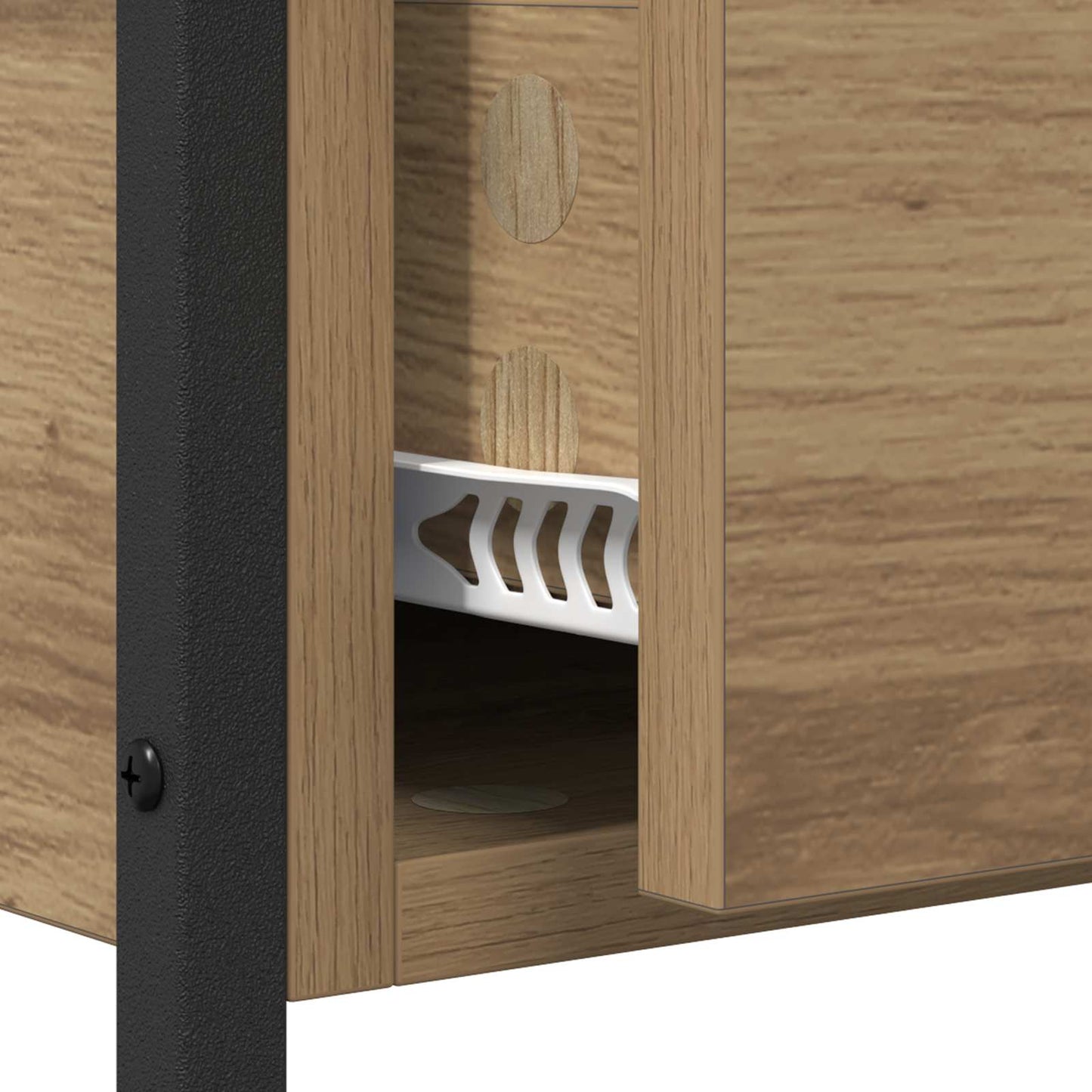Console Table Artisan Oak 100 x 39 x 78.5 cm Engineered Wood