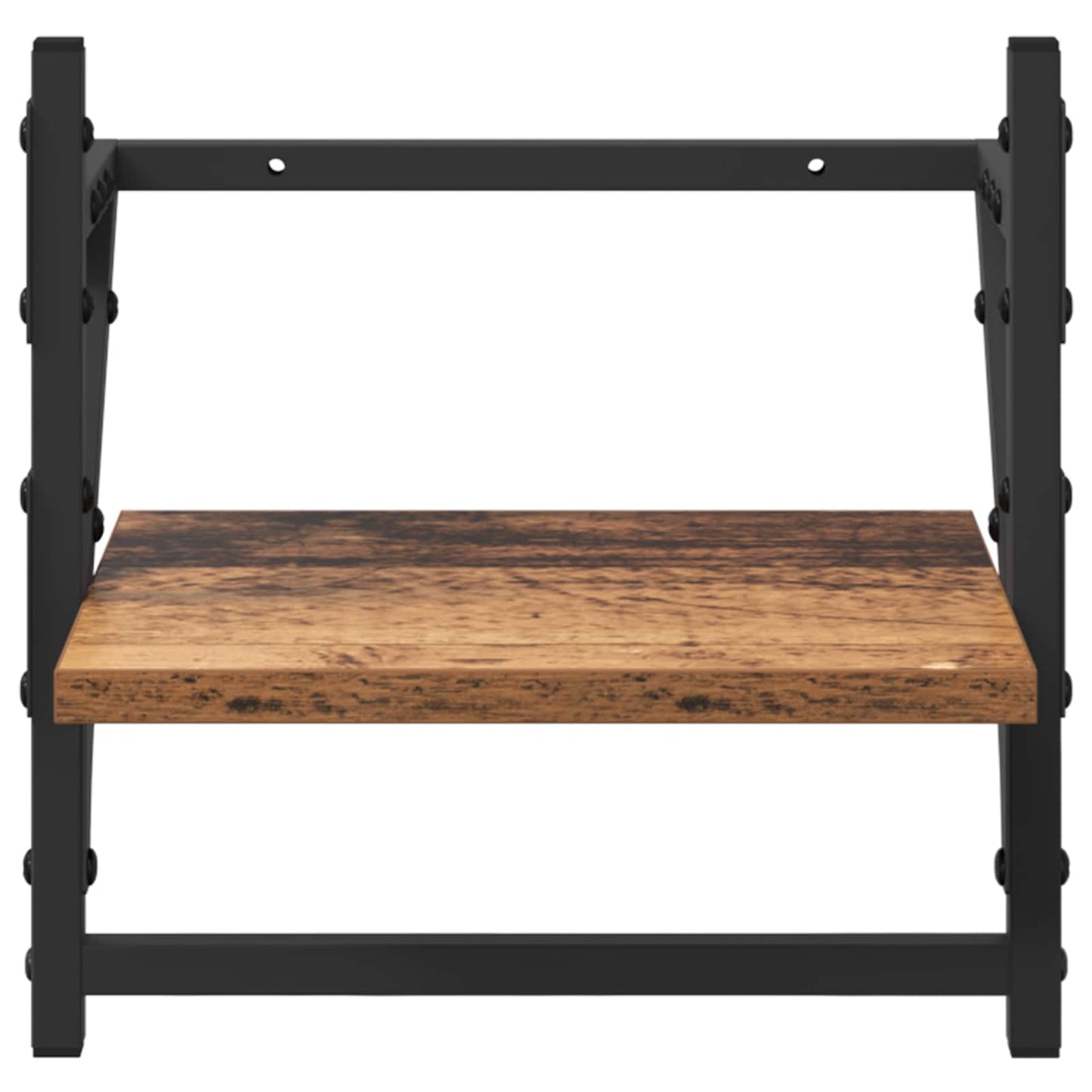 Wall Shelf Set 6 pcs Old Wood 100 x 25 x 30 cm Engineered Wood
