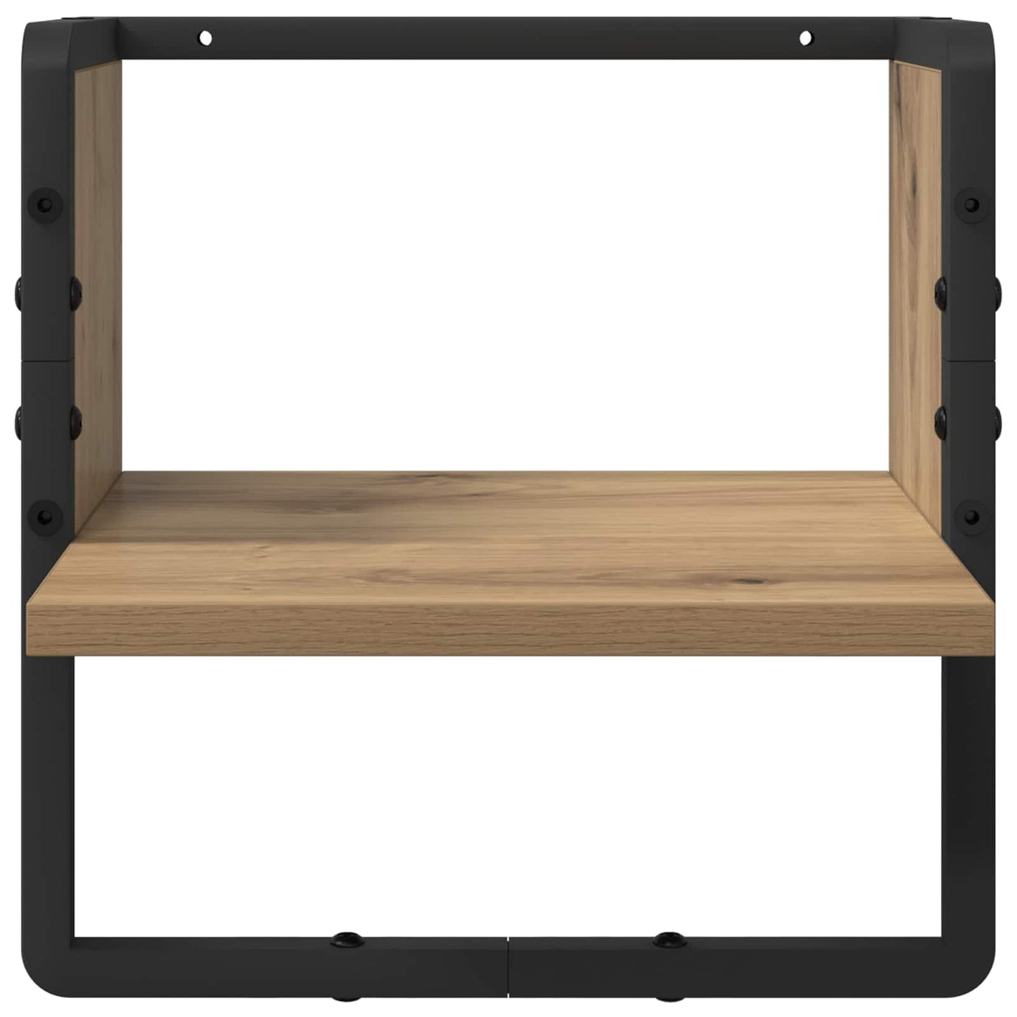 Wall Shelf Set Wall-Mounted 4 pcs Artisan Oak 65 x 25 x 30 cm