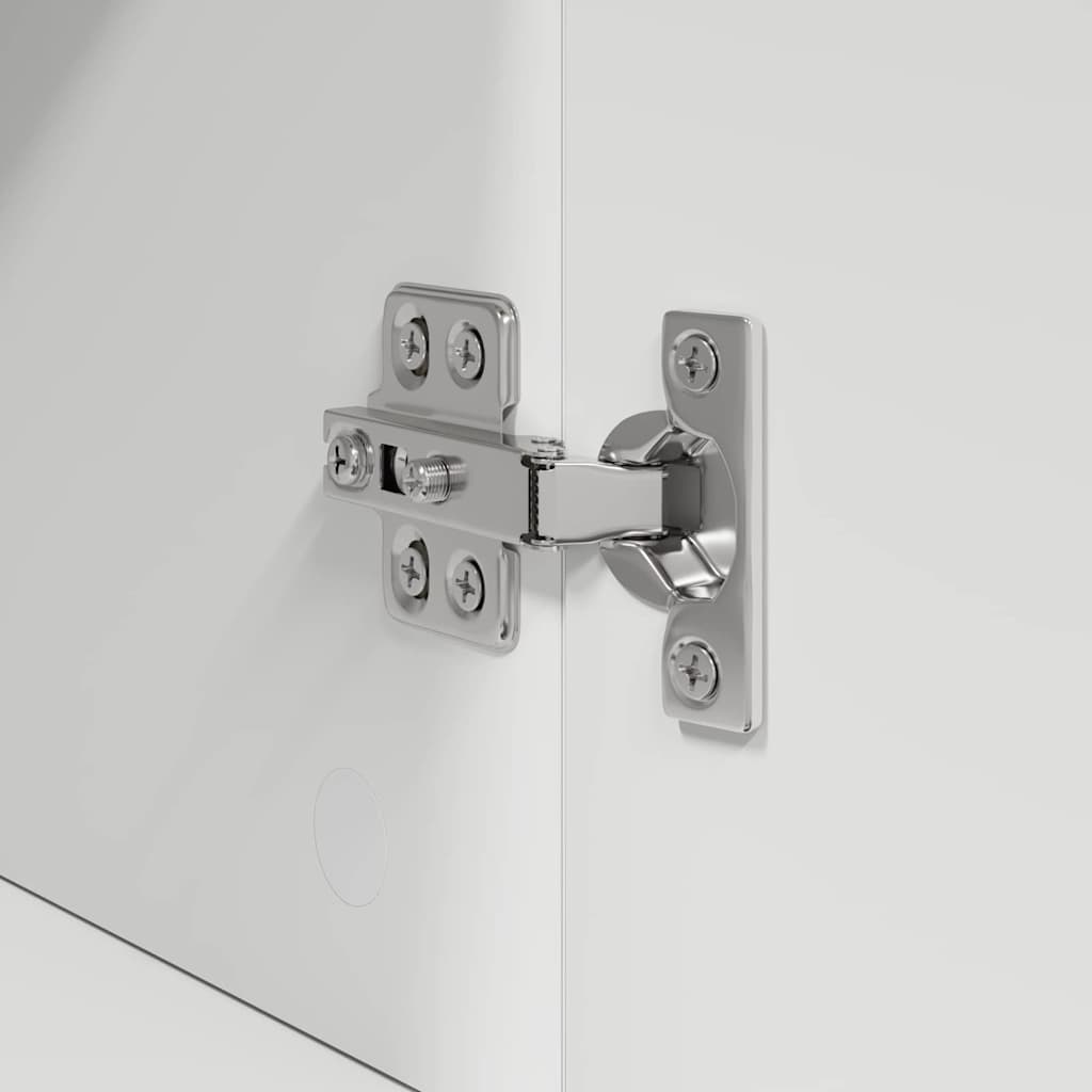 vidaXL Bathroom Cabinet White 37 x 31.5 x 82 cm Engineered wood