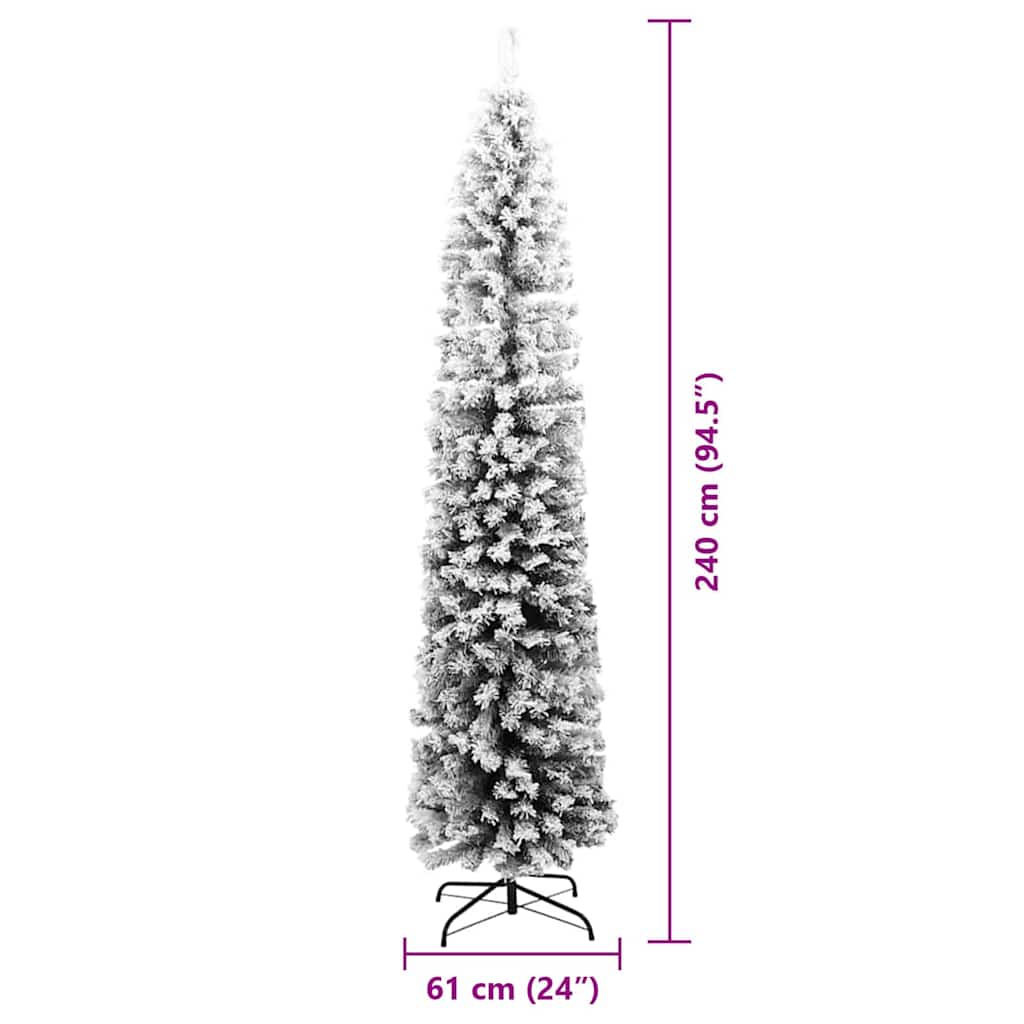Artificial Christmas Tree with 300 LEDs with Stand Green 240 cm