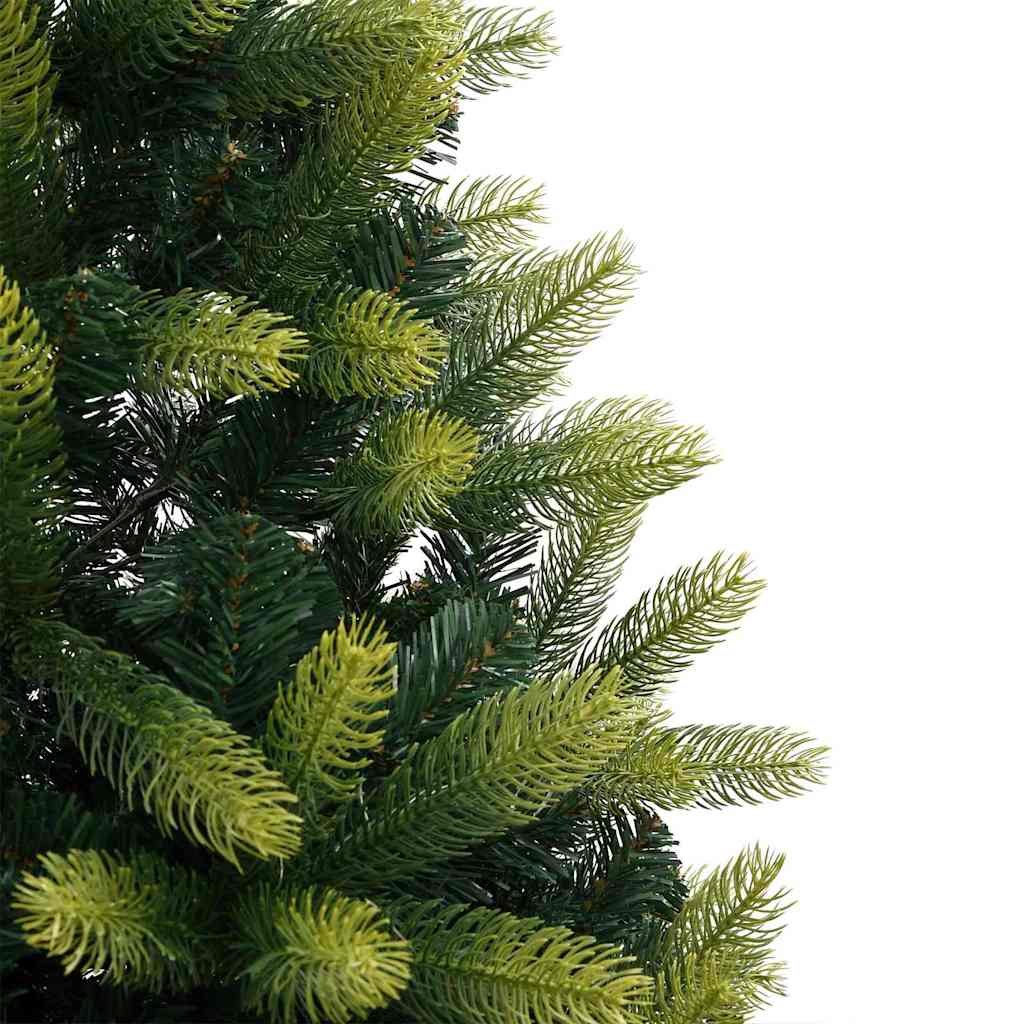 Artificial Hinged Christmas Tree 300 LEDs Green 180 cm