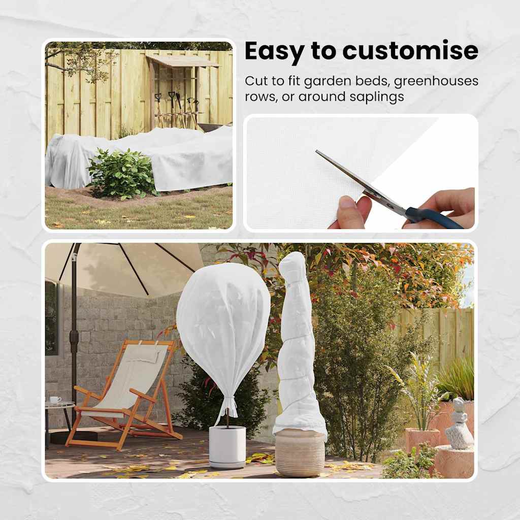 Frost Protection Plant Fleece White 20 x 3.2 m Non-woven Fabric