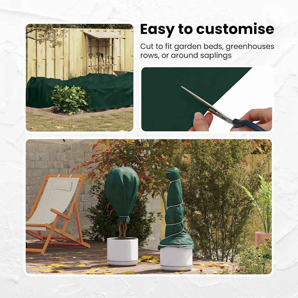 Frost Protection Plant Fleece Green 100 x 1.6 m